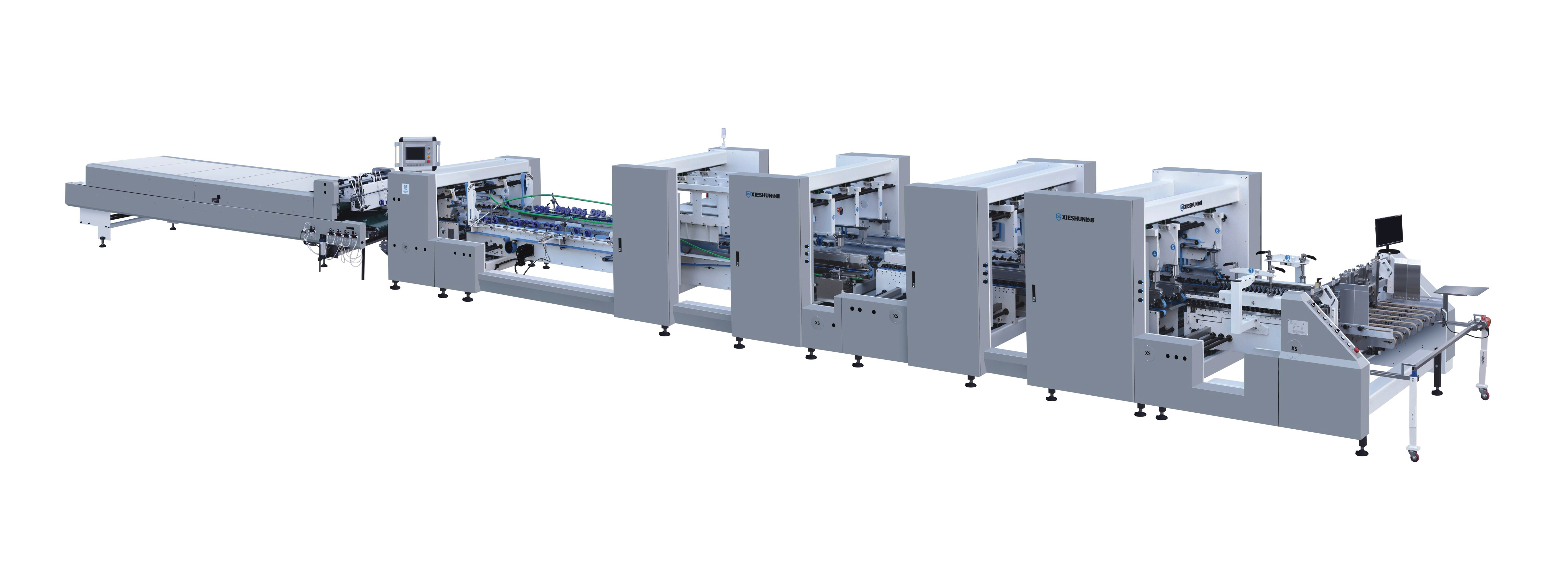 XS-M1650 1850 2000 Yüksək Vəzifə Buldurulmuş Qovluq Gluer Dəzgah Kataloqu